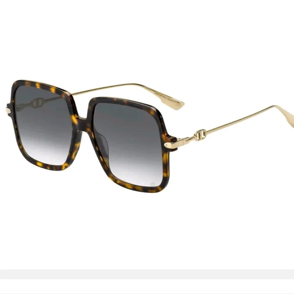 Christian Dior Diorlink1 086/9O DARK HAVANA 58 Women’s Sunglasses. - Picture 3 of 8